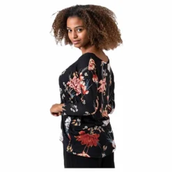 Elcos 4/5 Aop Top Patterned/Black