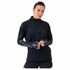 Element Flsh Half-Zip Black/Silver
