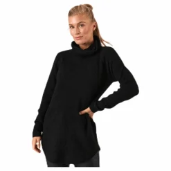 Ellen Ls Long Knit Black