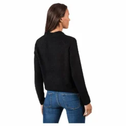 Ellen Ls O-Neck Knit Black