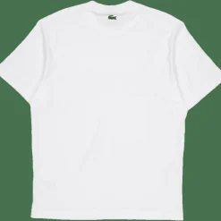 Embroidered Cotton T-shirt White 001