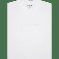 Embroidered Cotton T-shirt White 001