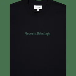 Embroidered Cotton T-shirt Noir 031