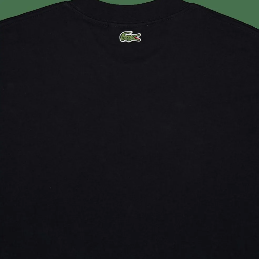 Embroidered Cotton T-shirt Noir 031