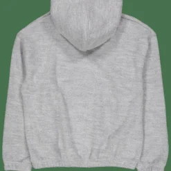 Embroidered Signature Hoodie Silver Chine