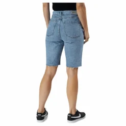 Emily Hw Long Shorts Raw Bb Mas0051 Blue