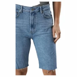 Emily Hw Long Shorts Raw Bb Mas0051 Blue