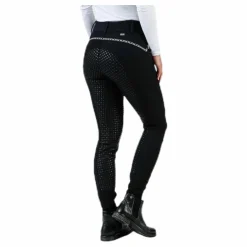Emily Riding Pants w. Silicon Black