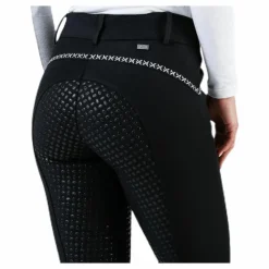 Emily Riding Pants w. Silicon Black