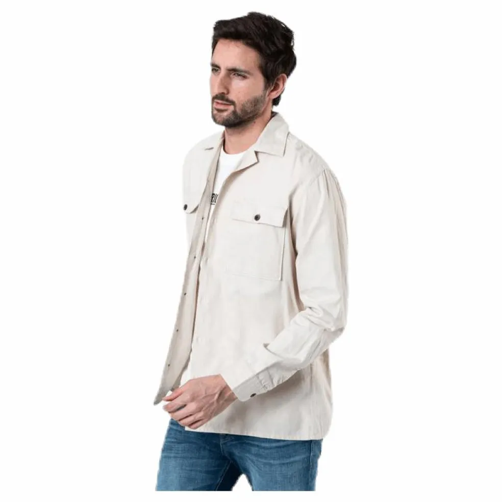 Enok Shirt Ls Silver