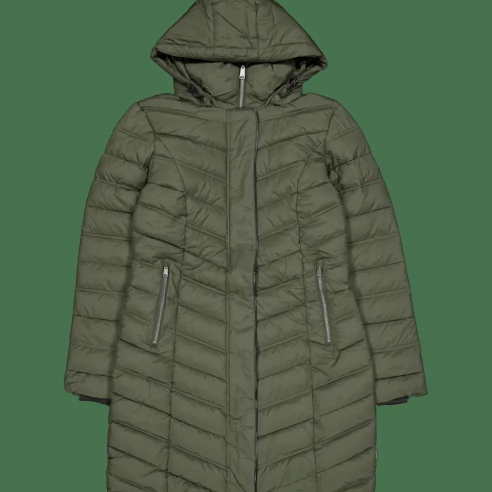 Erica Reco Jacket Dark Olive