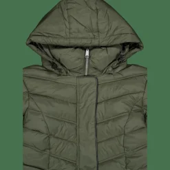 Erica Reco Jacket Dark Olive