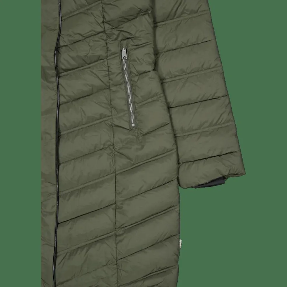 Erica Reco Jacket Dark Olive