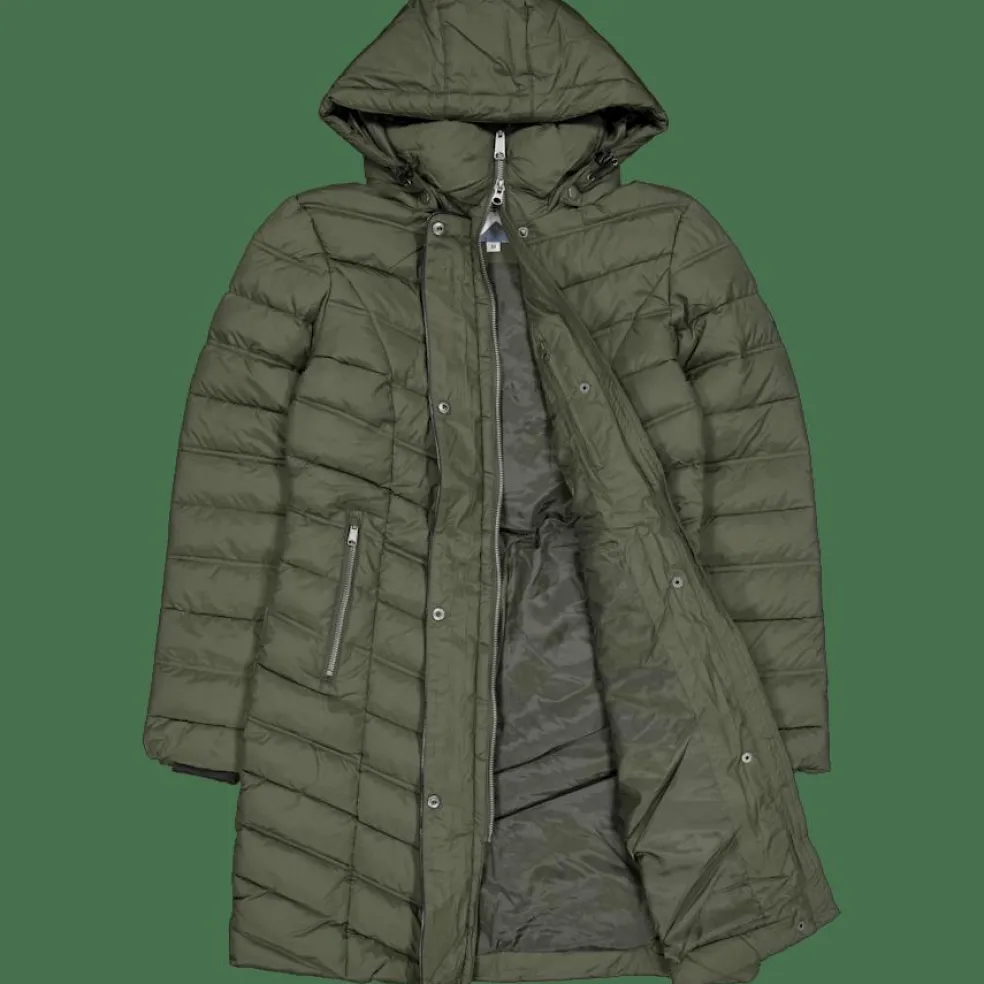 Erica Reco Jacket Dark Olive