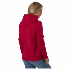Ess Logo Hoodie Fl (s) Persian Red