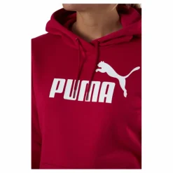 Ess Logo Hoodie Fl (s) Persian Red