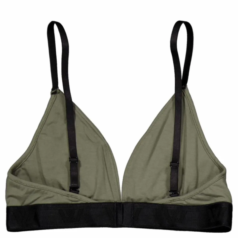 Ess' Triangle Bralette Olive