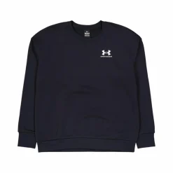 Essential Fleece Crew Black