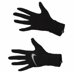 Essential Running Hat And Glove Set W Black