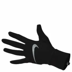 Essential Running Hat And Glove Set W Black