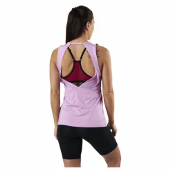 Essential Swoosh Tank Pink/White