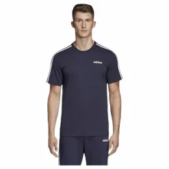 Essentials 3 Stripes T-Shirt Legend Ink / White