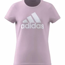 Essentials Big Logo Cotton T-Shirt Clear Pink / White