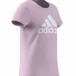 Essentials Big Logo Cotton T-Shirt Clear Pink / White