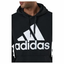 Essentials Hoodie Black / White