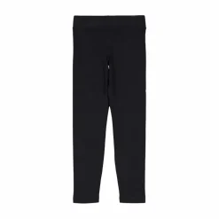 Essentials Linear Logo Cotton Leggings Black