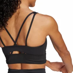 Essentials Medium-Support Bra Black