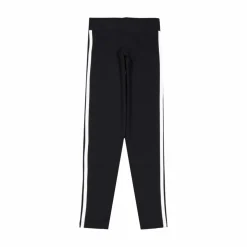 Essentials 3-Stripes Cotton Leggings Black