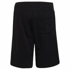 Essentials 3-Stripes Shorts Black / White