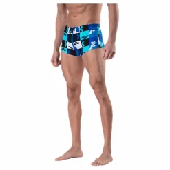 Factory Low Waist Short Blue