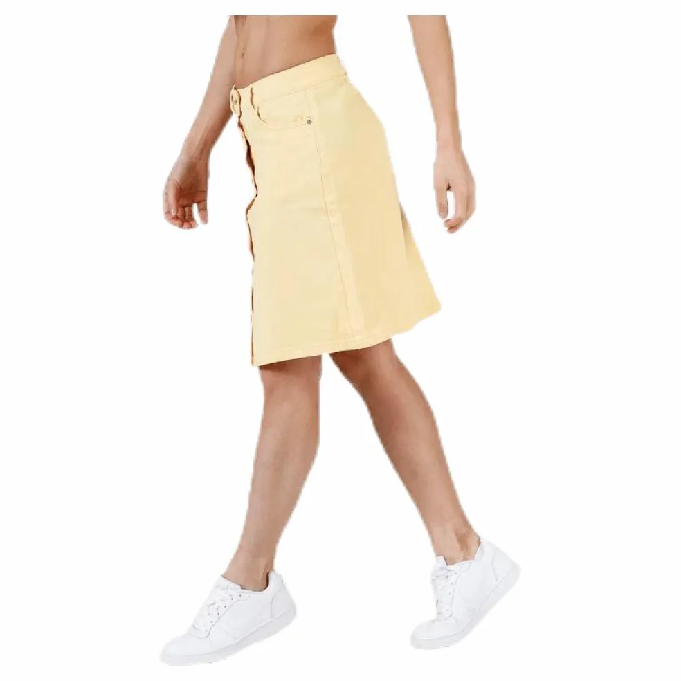 Farrah Color Dnm Skirt Yellow