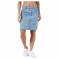 Farrah Reg Dnm Skirt Blue