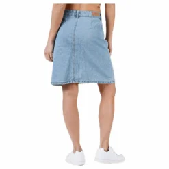 Farrah Reg Dnm Skirt Blue