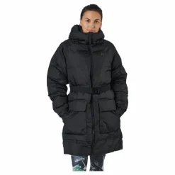 Faun Padded Parka W Black