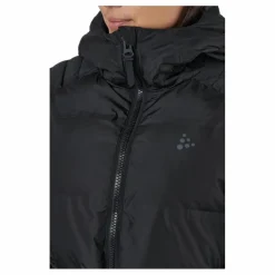 Faun Padded Parka W Black