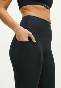 Flattering Curved High Waist T Black