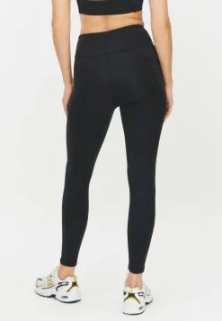 Flattering High Waist Tights Black