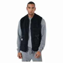 Fleece Vest Black