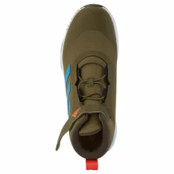 Fortarun All Terrain Cloudfoam Sport Running Elastic Lace and Top Strap Shoes Focus Olive / Pulse Blue / Shadow Olive