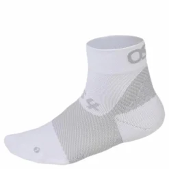FS4 Plantar Fasciitis Socks Crew White