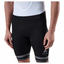 Fujin Tights Short Suspenders Bib White/Black