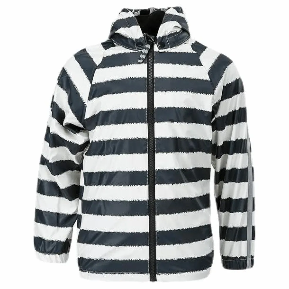 Gary Fleece Rain Set White/Black