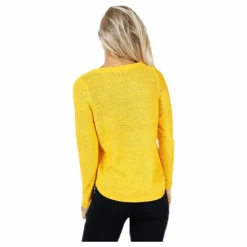 Geena Xo L/S Pullover Knt Yellow