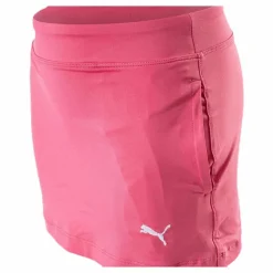 Girls Solid Knit Skirt Pink