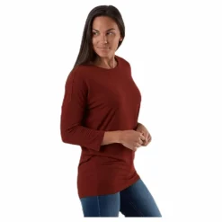 Glamour 3/4 Top Jrs Red