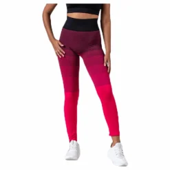 Gradient Seamless Tights Pink
